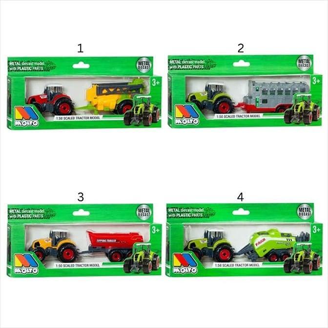 Трактор Farm Set Big 24810 Molto