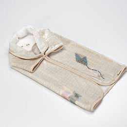 Бебешко Одеяло Чувалче Baby Coat P73 80x90 См. Beige Mora