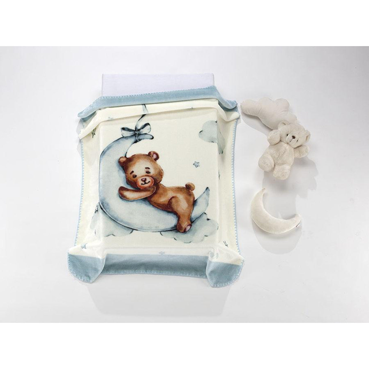 Бебешко Одеяло Piccola N62 110x140 См. Blue Mora
