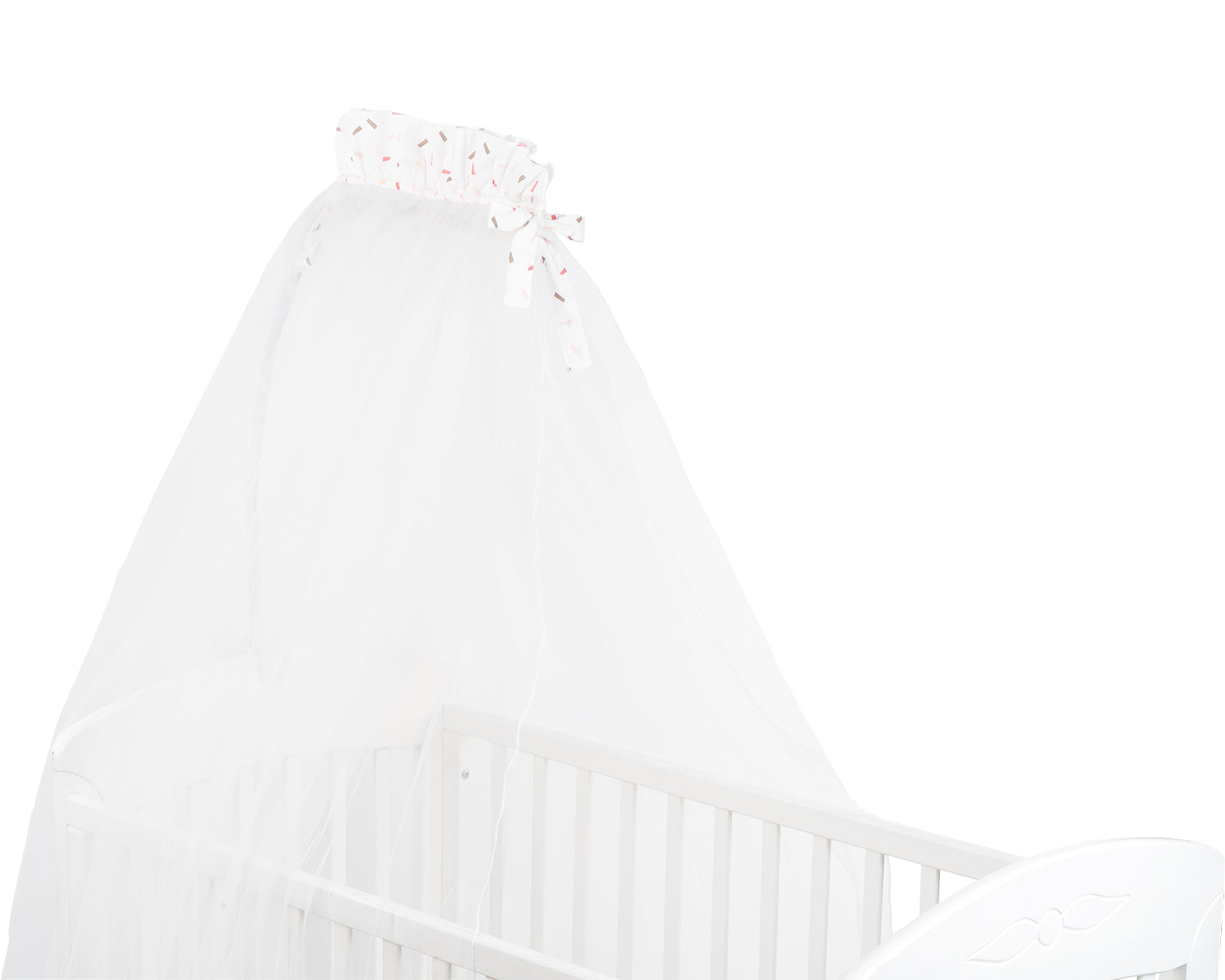 Балдахин тюл 200/480 Hippo Dreams - Аксесоари За Стая - Kikkaboo - BebeMama