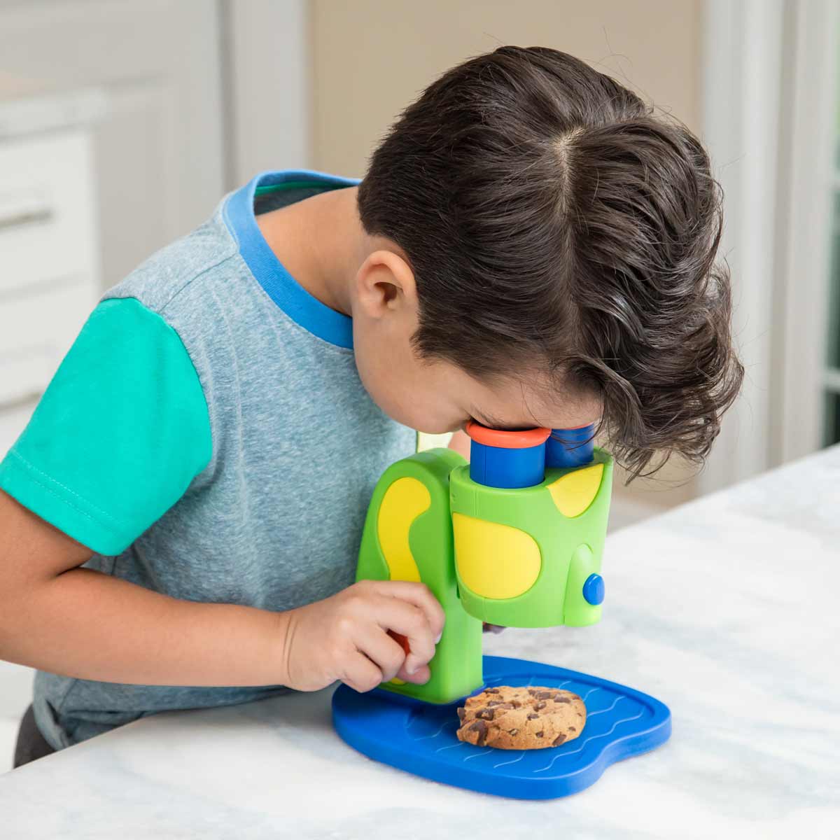 Моят Първи Микроскоп - Geosafari Син --- BebeMama