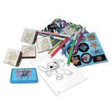 Творческа Раница Stitch С 10 Миещи Се Флумастера, 4 Печата И 30 Стикера Multiprint