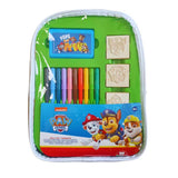 Творческа Раница Paw Patrol С 10 Миещи Се Флумастера, 4 Печата И 30 Стикера Multiprint