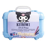 Арт Куфарче Kuromi С 10 Цветни Молива, 5 Печата И Пъзел Стикери За Декорация Multiprint