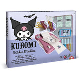 Комплект За Създаване На Стикери Kuromi С 12 Флумастери, 50 Стикери, 7 Печата И Книжка За Оцветяване Multiprint