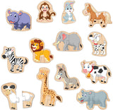 Говорещи И Разказващи На Български Пъзели Животните За Най Малките С Размери 12Х10 Общо 26 Ел. 13 Животни По 2 Ел. С Добавена Реалност 20Х17Х4 На 16 Езика От Еva Пяна