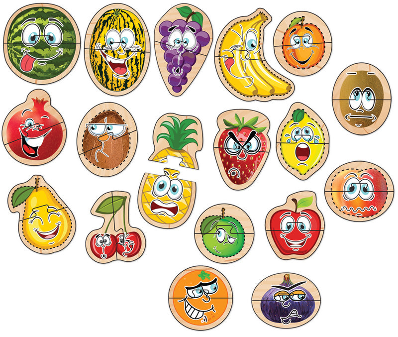 Говорещи И Разказващи На Български Пъзели Плодове За Най Малките С Размери 13Х8 Общо 36 Ел. 18 Модела По 2 Ел. С Добавена Реалност 20Х17Х4 На 16 Езика От Еva Пяна