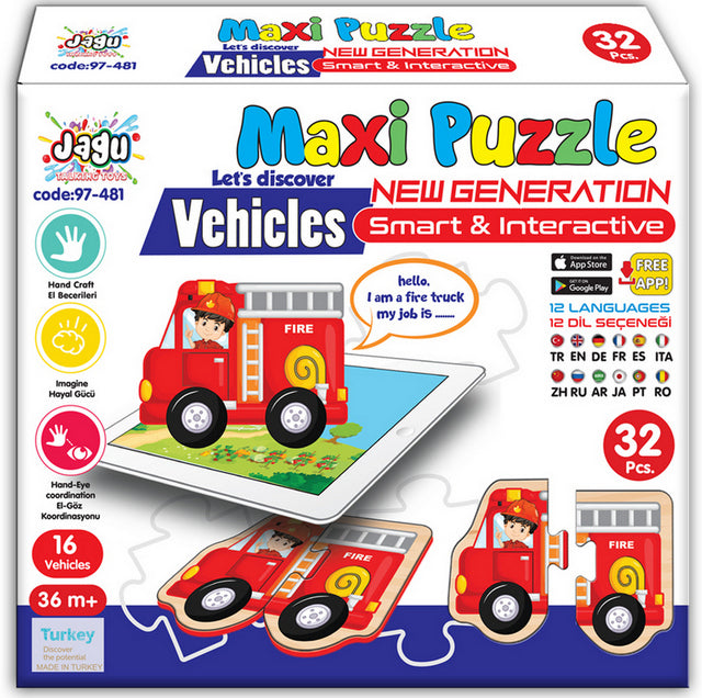 Говорещи И Разказващи На Български Пъзели Животните За Най Малките С Размери 12Х10 Общо 26 Ел. 13 Животни По 2 Ел. С Добавена Реалност 20Х17Х4 На 16 Езика От Еva Пяна