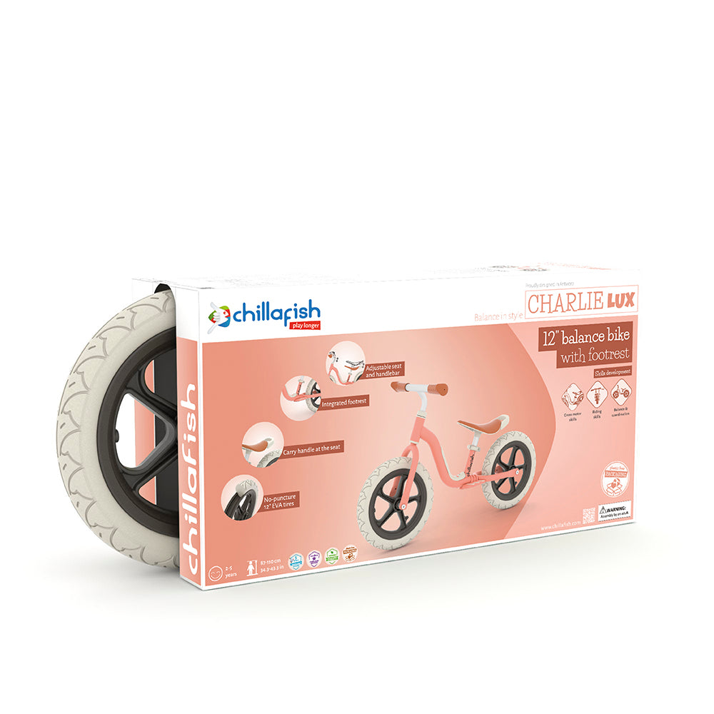 Charlie Lux Cpch05sal Колело За Баланс Salmon Chillafish