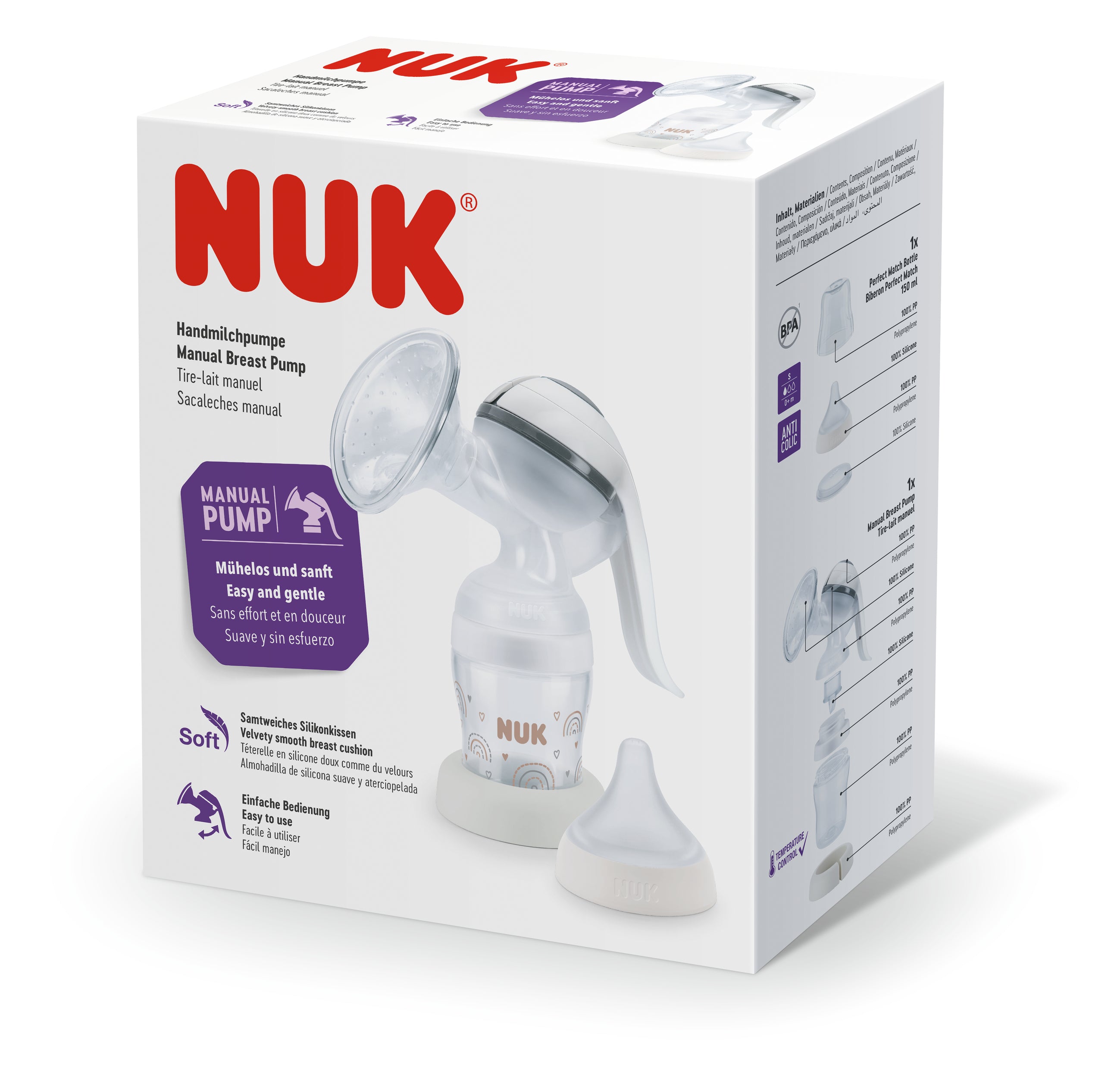 Nuk Perfect Match Ръчна Помпа За Кърма