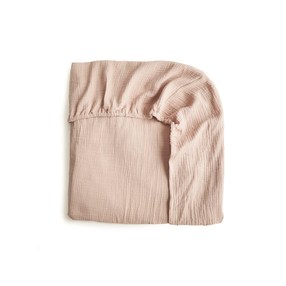 Бебешки Муселинов Чаршаф 40х100 См. Crib Sheet Small Blush Mushie