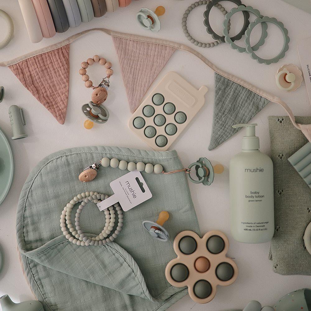 Клипс За Залъгалка Halo Sage Mushie