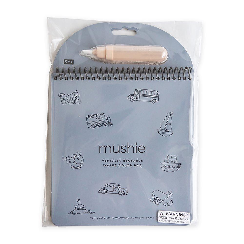 Книжка За Оцветяване С Вода Vehicles Mushie