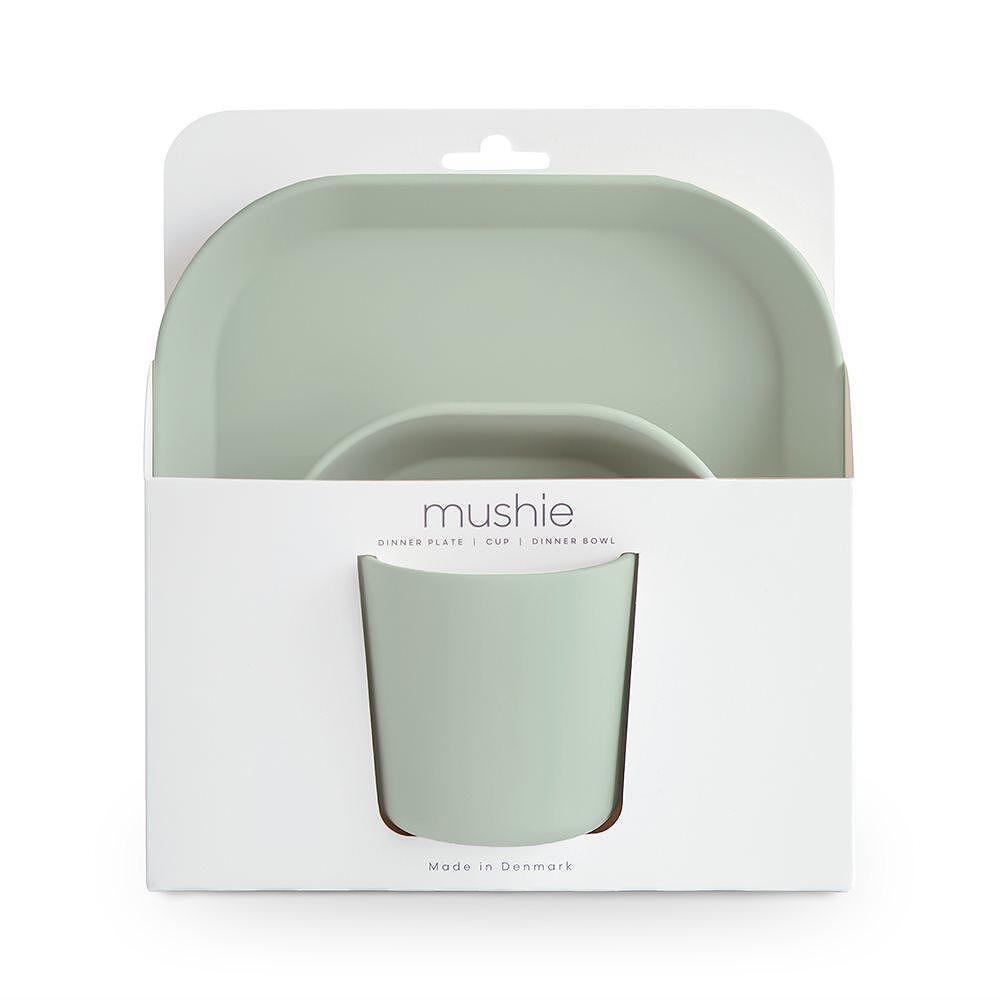 Комплект За Хранене 3 Ч Square Sage Mushie