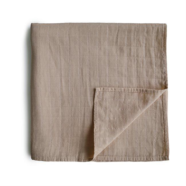 Муселинова Пелена Swaddle 120x120 См. Natural Mushie