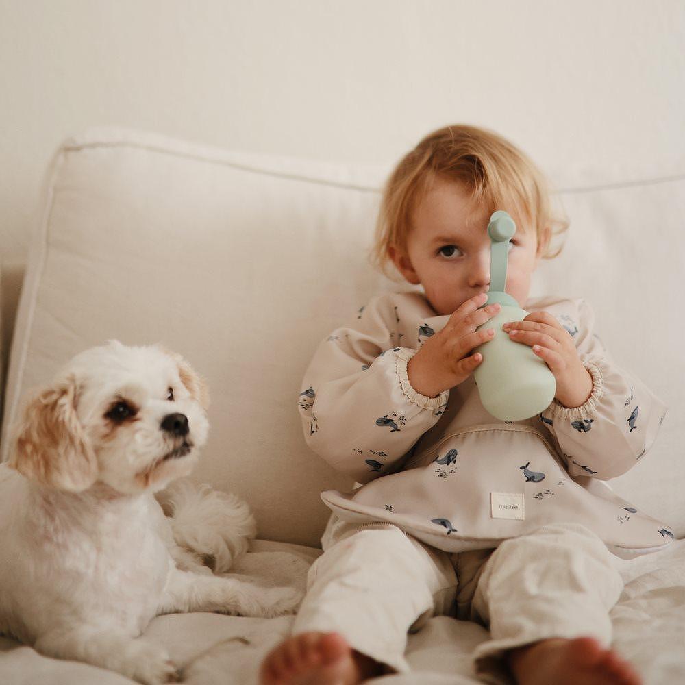 Силиконов Пауч За Пюре 2 Бр. Blush Mushie