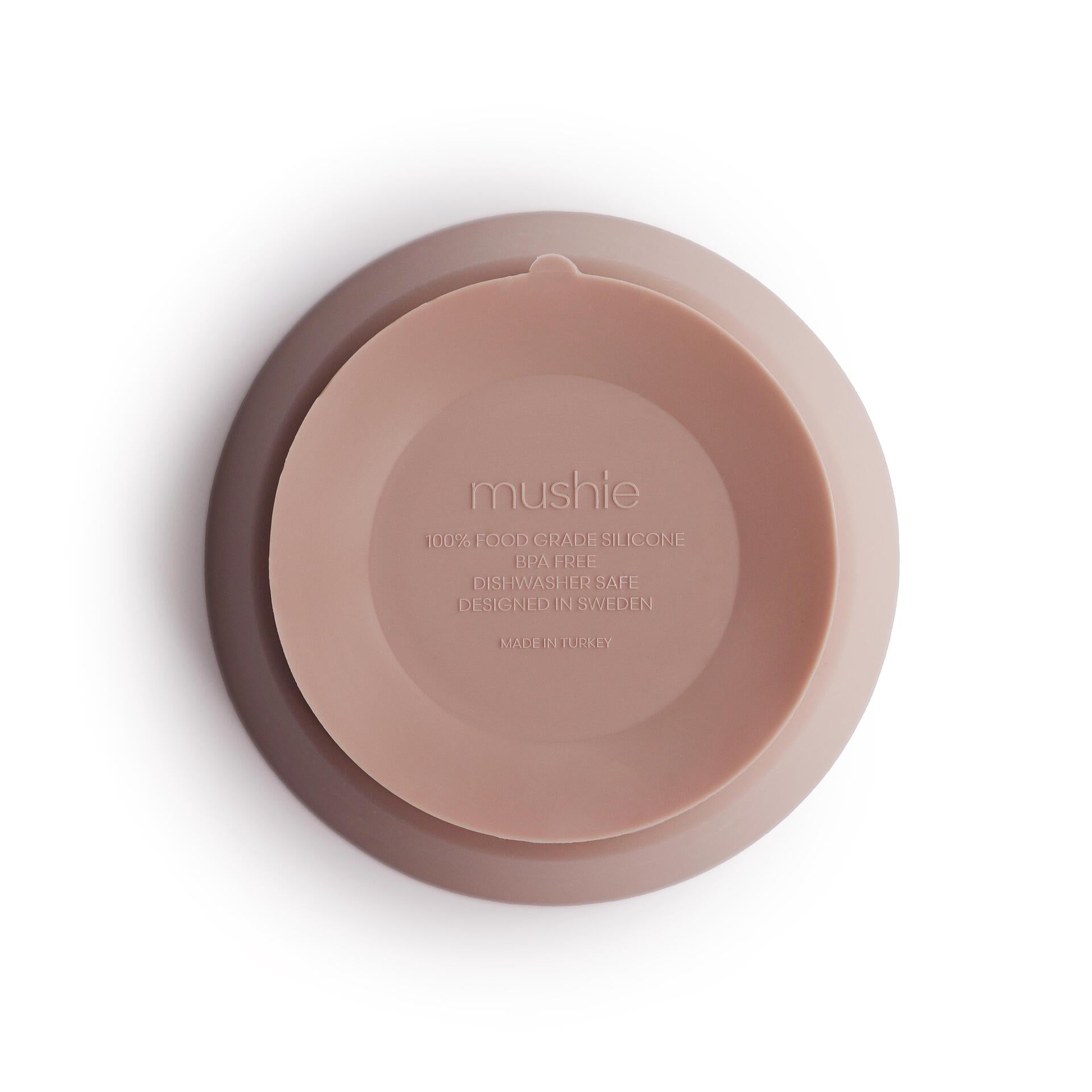 Силиконова Купа С Вакуум 280 Мл. Blush Mushie