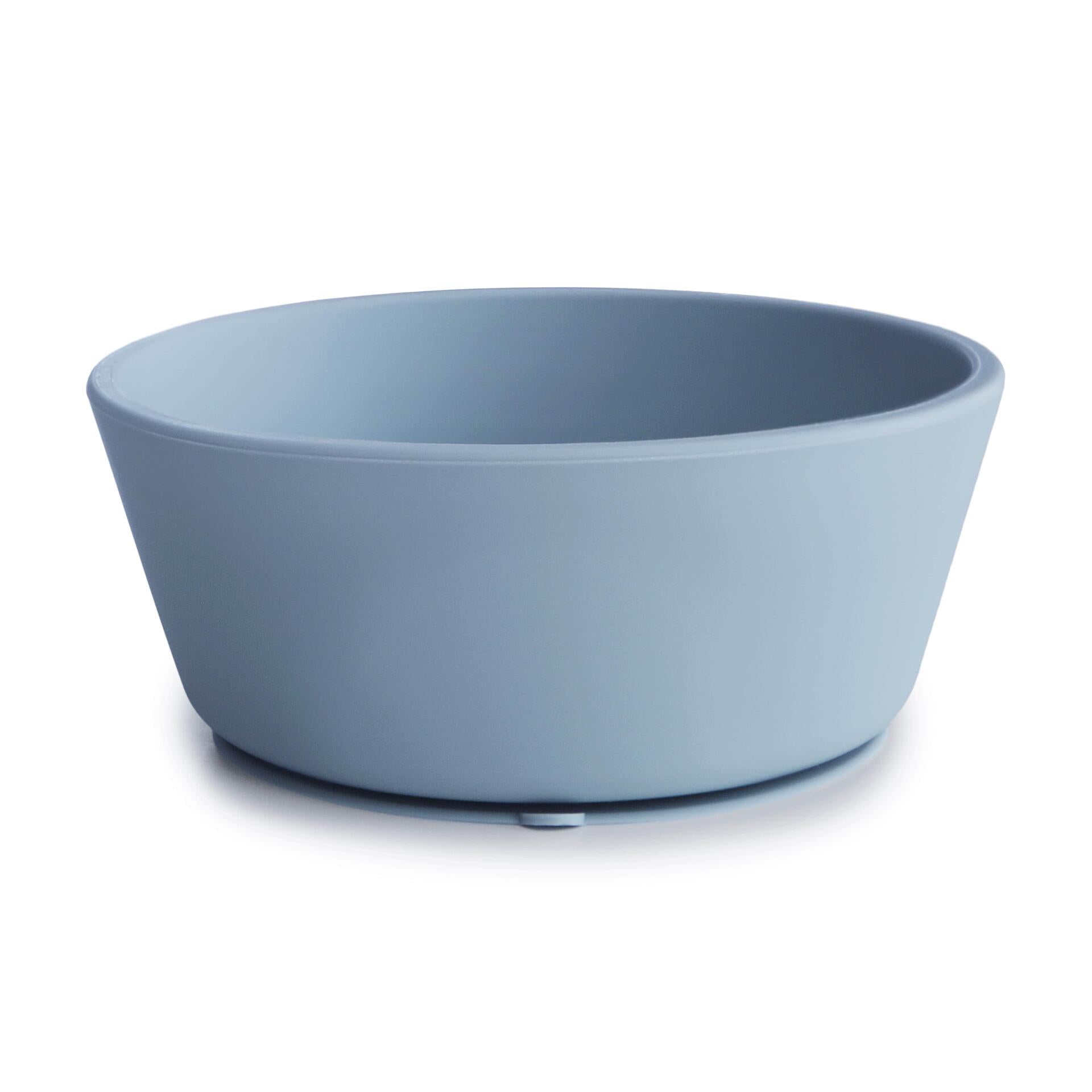 Силиконова Купа С Вакуум 280 Мл. Powder Blue Mushie