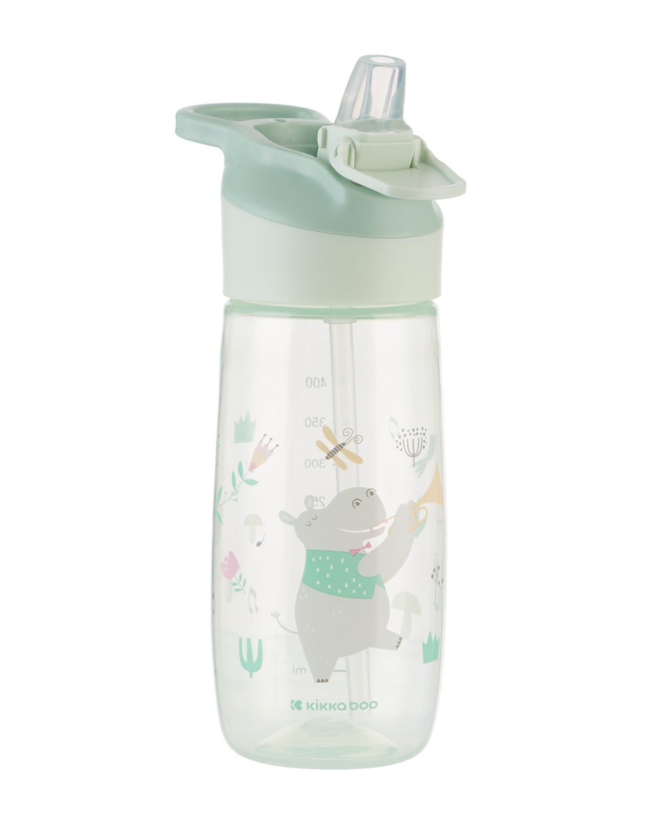 Чаша Със Силиконов Накрайник 450Мл Music Fest Mint