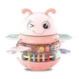 Въртяща Се Музикална Играчка С Батерии - Розова