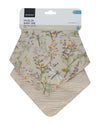 Комплект 2 Бр Муселинов Лигавник Secret Garden Beige - Лигавници - Kikkaboo - BebeMama