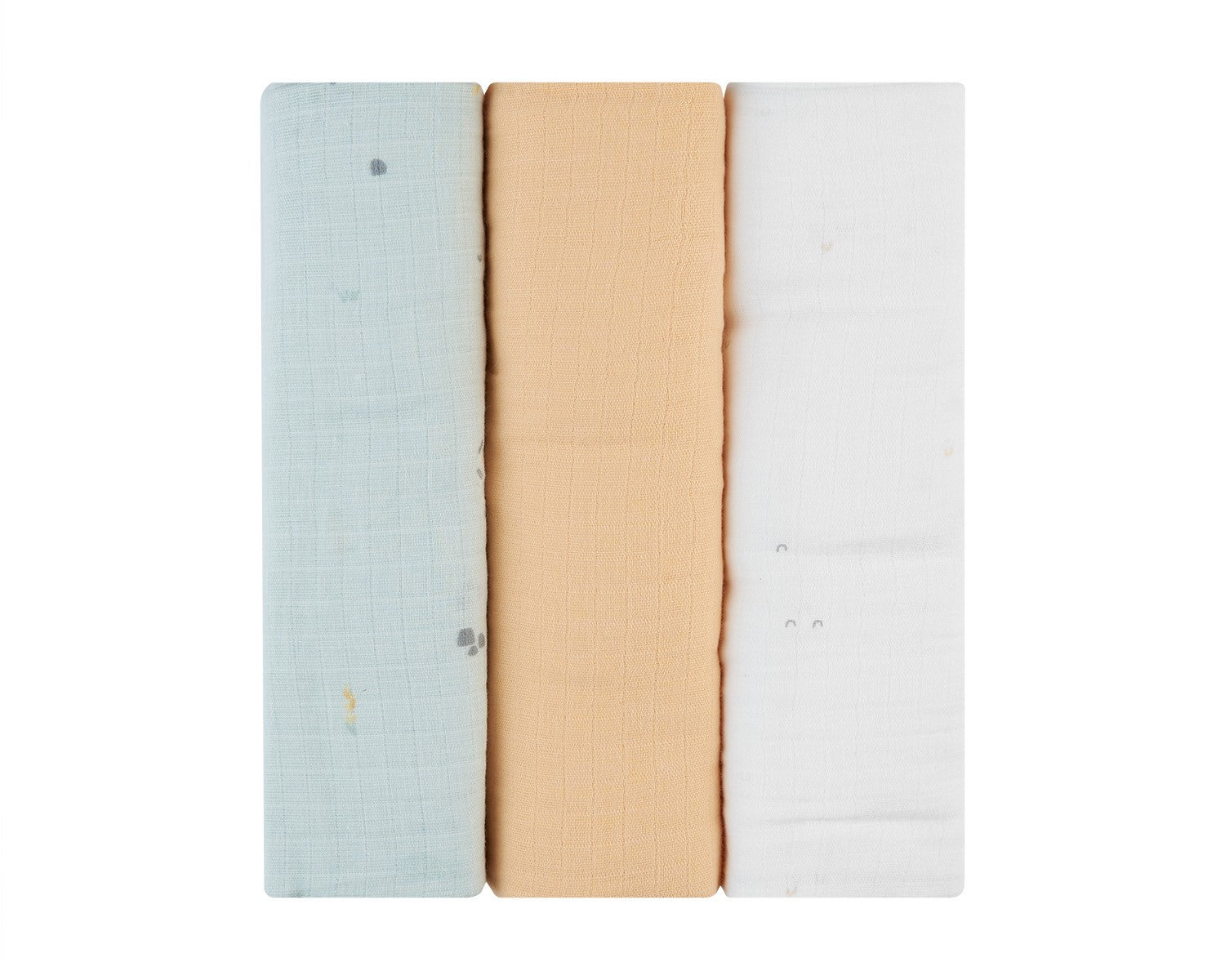 Комплект 3 Бр Муселинови Пелени 100Х100 См Sleepy Sheep - Пелени - Kikkaboo - BebeMama