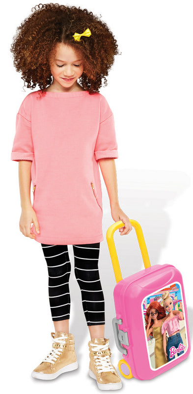 Барби Карета Тоалетка С Козметичен Комплектн С Изваждаща Се Дръжка 24Х36Х13