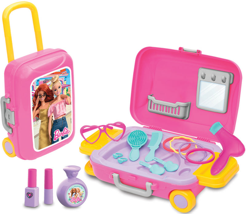 Барби Карета Тоалетка С Козметичен Комплектн С Изваждаща Се Дръжка 24Х36Х13