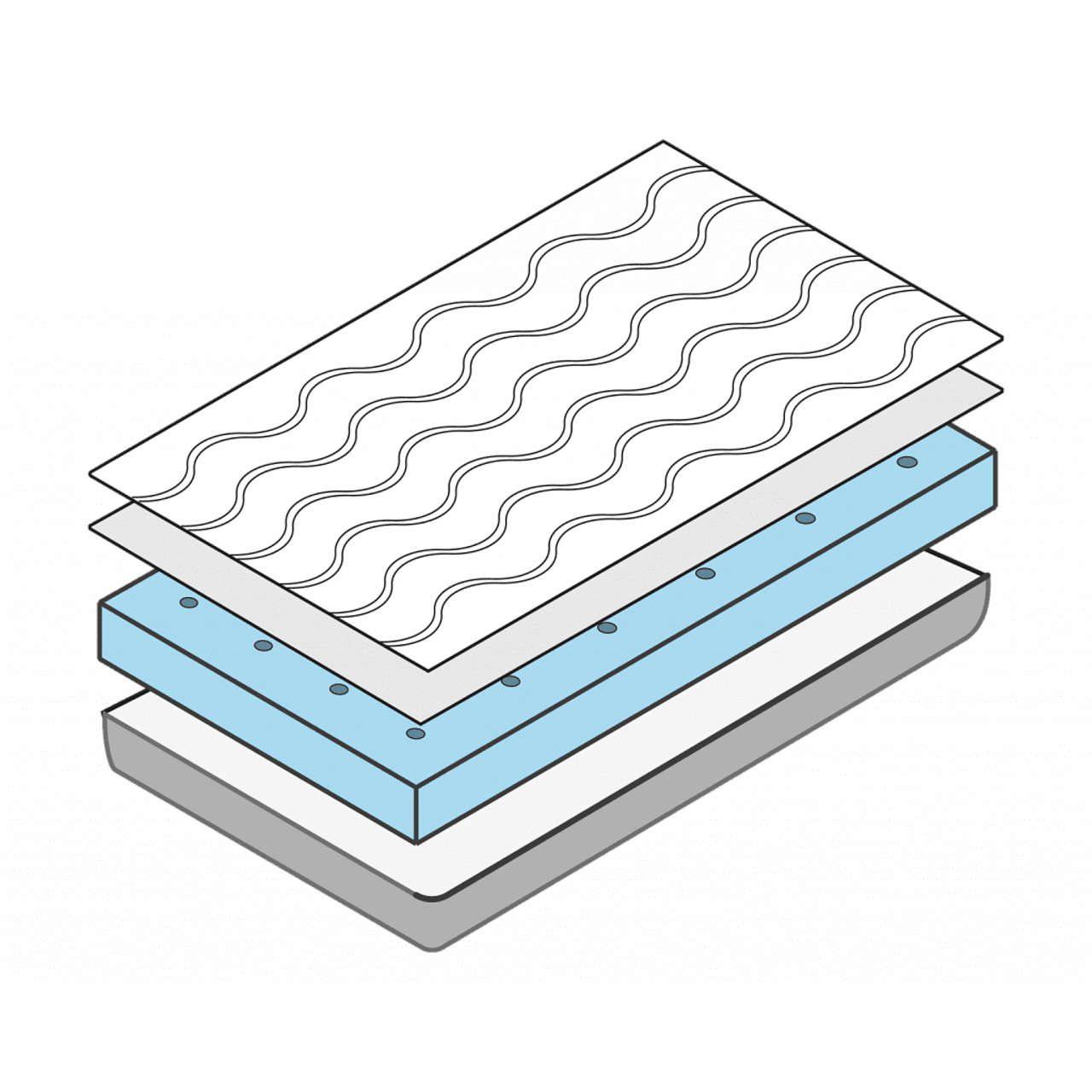 Бебешки Матрак Nira Plus С Мемори Пяна 60 120 См. My Baby Mattress