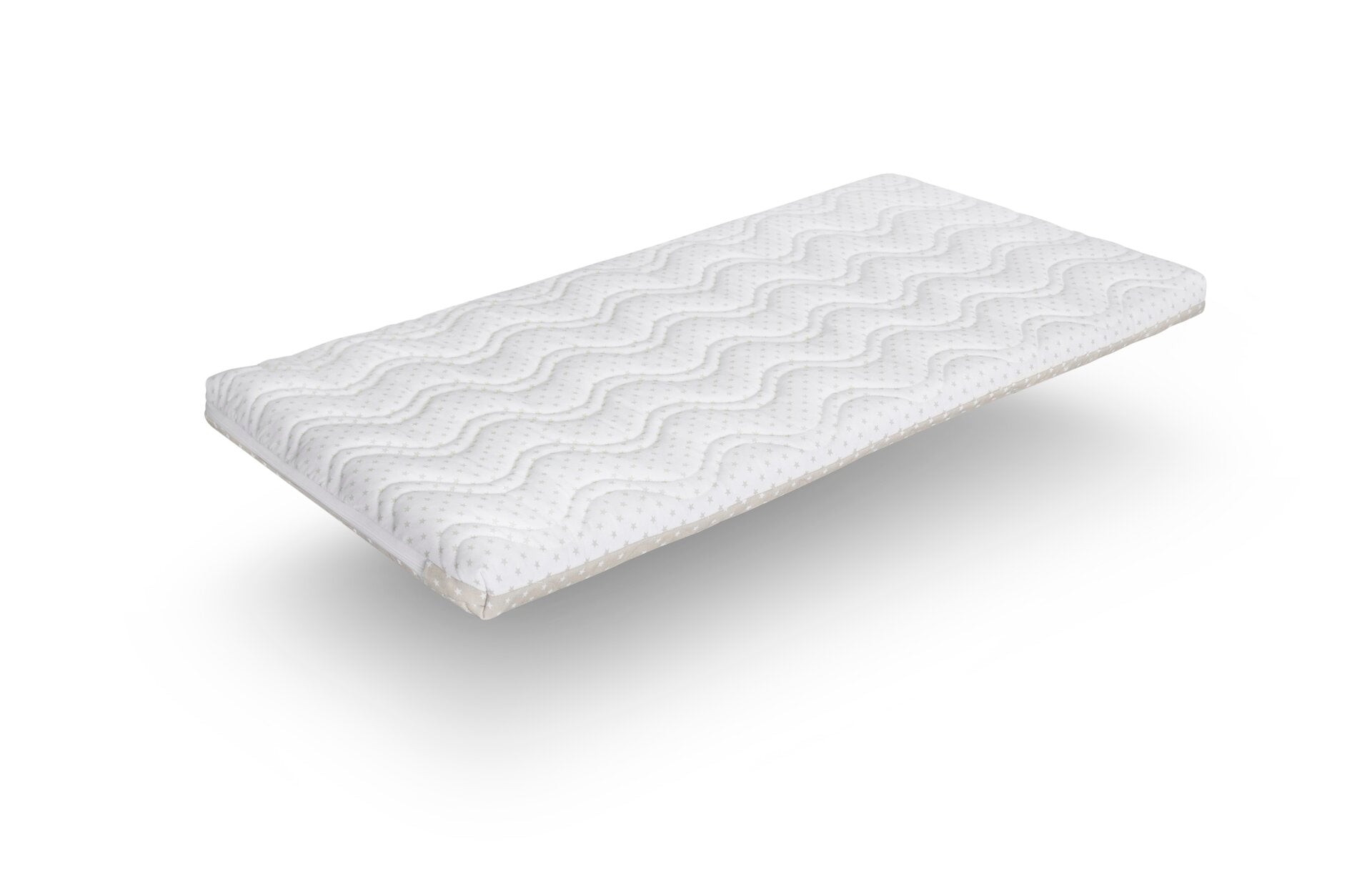 Бебешки Топ Матрак За Сгъваема Кошара Travel Бежови Звезди My Baby Mattress