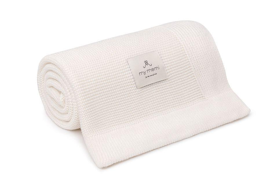 Бамбуково Бебешко Одеяло Classic 80 X 100 См Cream My Memi