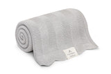 Бамбуково Бебешко Одеяло Fir 80 X 100 См Light Grey My Memi