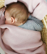 Бамбуково Бебешко Одеяло Classic 80 X 100 См Powder Pink My Memi