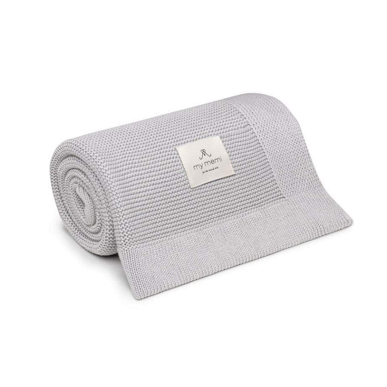 Бамбуково Бебешко Одеяло Classic 80 X 100 См Light Grey My Memi