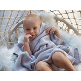 Бамбуково Бебешко Одеяло Classic 80 X 100 См Light Grey My Memi