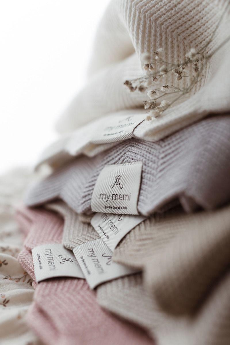 Бамбуково Бебешко Одеяло Fir 80 X 100 См Light Beige My Memi