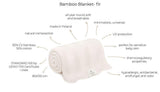 Бамбуково Бебешко Одеяло Fir 80 X 100 См Light Beige My Memi