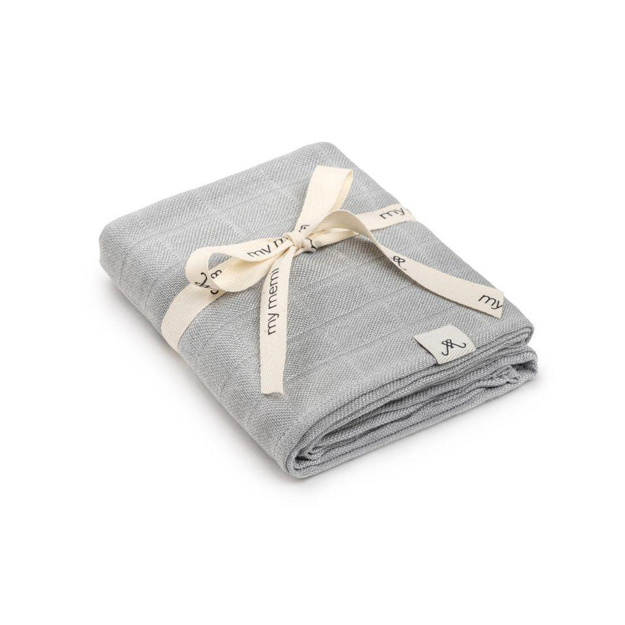 Бебешка Муселинова Пелена С Бамбук 65 65 См. Light Grey My Memi