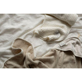 Бебешко Бамбуково Одеяло Chain 80 X 100 См Cream My Memi