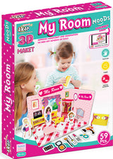Пъзел 3Д Моята Стая59 Ел. 26Х18Х18 Опаковка 28Х21Х4