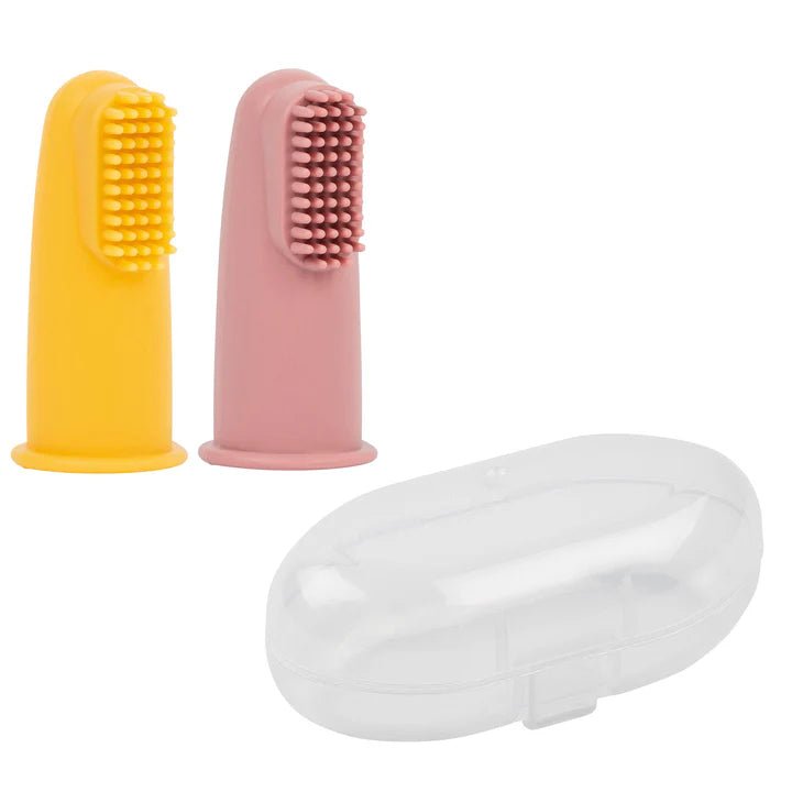 Четки За Зъби 2бр. Yellow & Pink Nattou