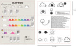 Нощна Лампа Cloud White Nattou
