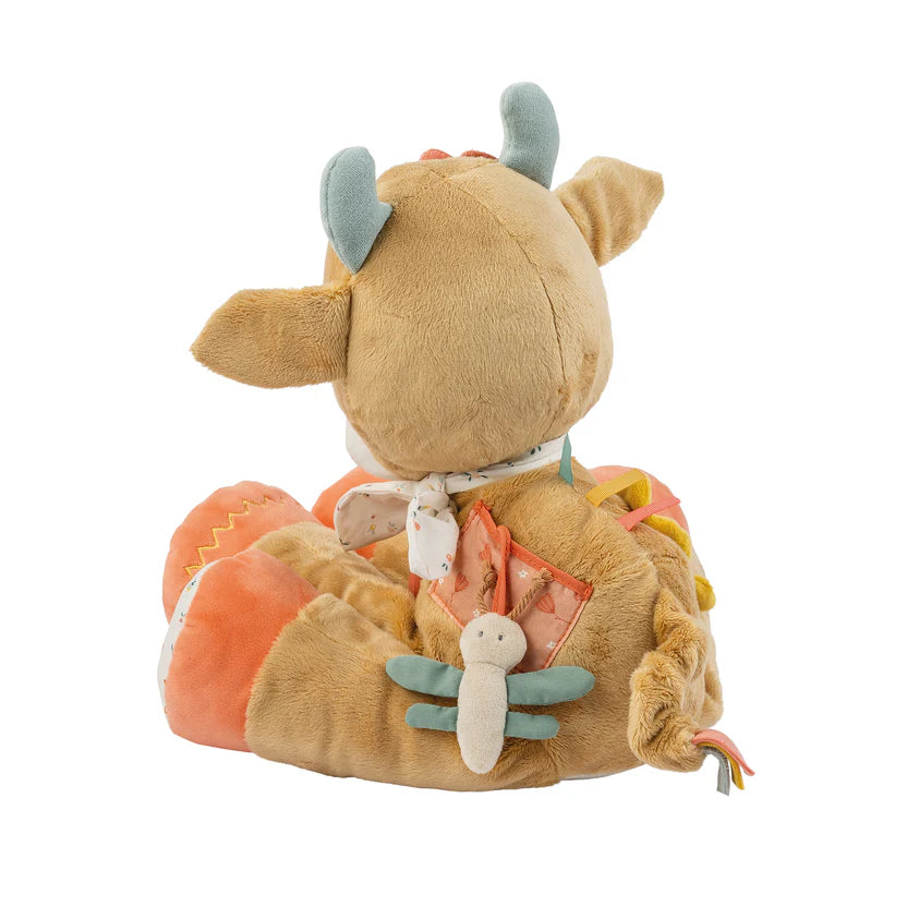 Плюшена Активна Играчка Cuddly Cow Mila Nattou