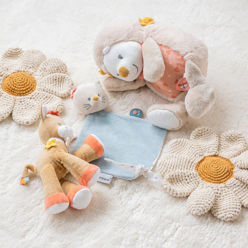 Плюшена Играчка Mini Cuddly Cow Mila Nattou