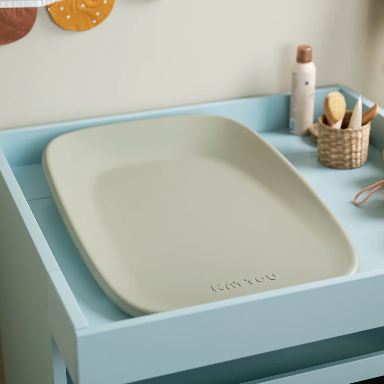 Подложка За Повиване Softy 70x50 См. Green Nattou