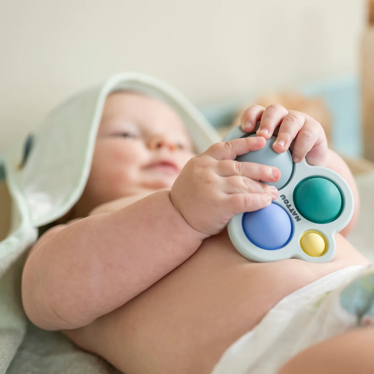 Силиконова Играчка Pop It Blue Nattou