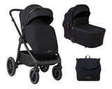 Cărucior combinat 2 în 1 cu landou Naya Negru