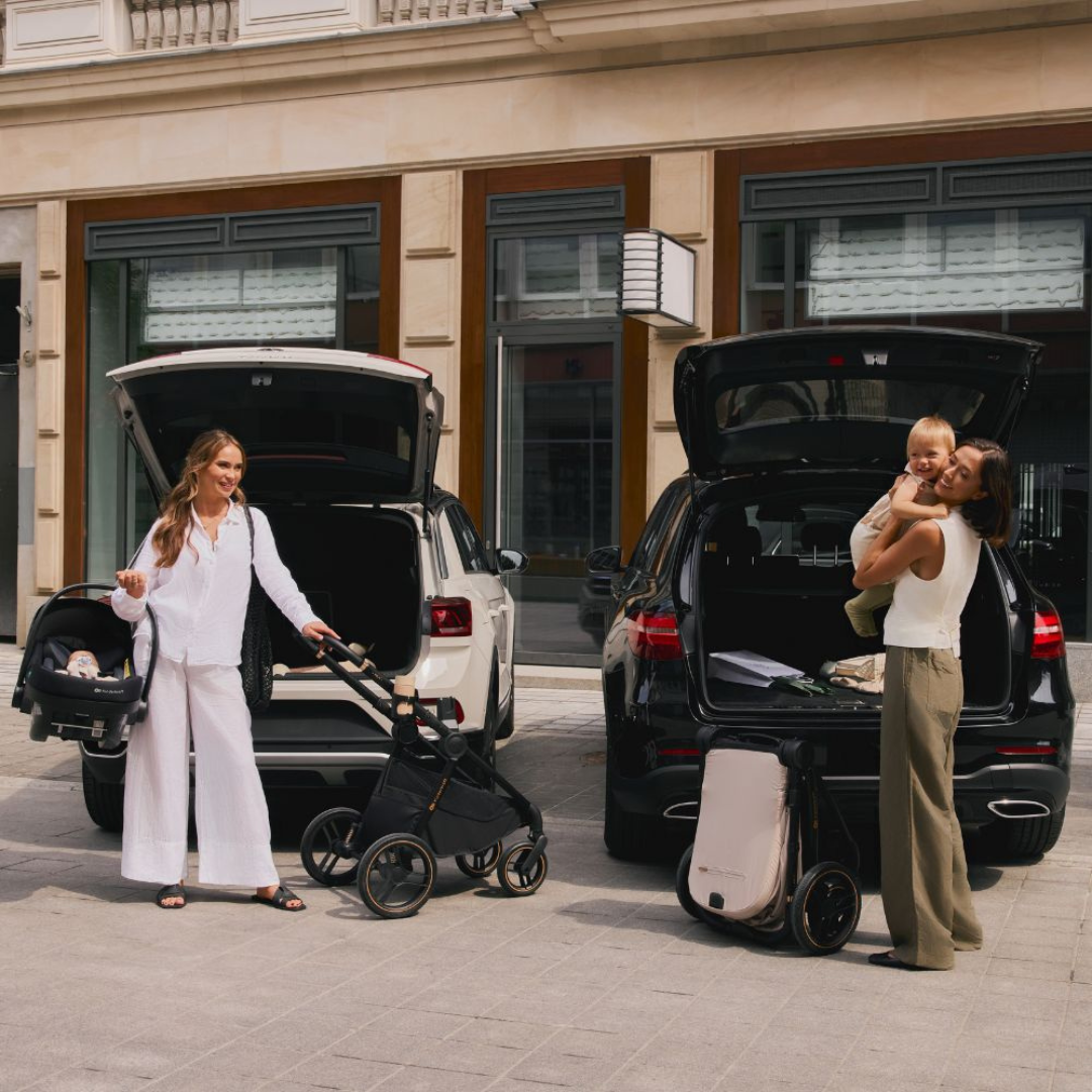 Бебешка Количка 2в1 Nea 2.0 Bizuu Whisper Dune Kinderkraft