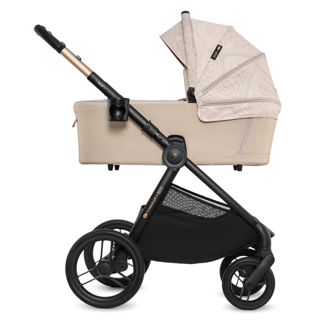 Бебешка Количка 2в1 Nea 2.0 Bizuu Whisper Dune Kinderkraft