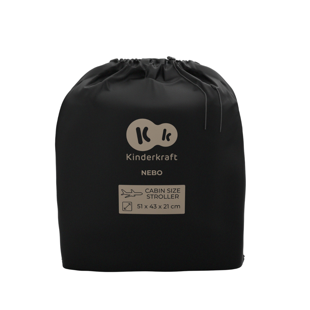 Nebo Бебешка Количка Midnight Black Kinderkraft